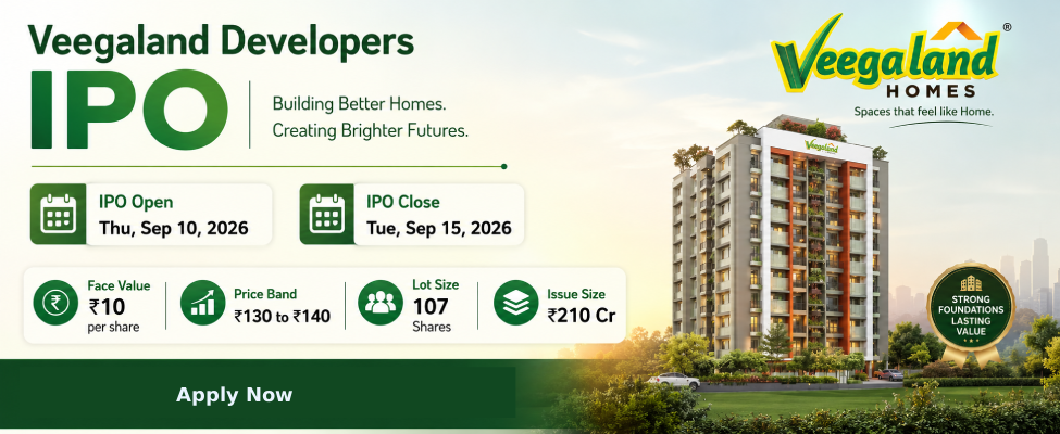 Veegaland Developers ipo